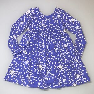 Hanna Andersson Girls Long sleeve dress Sz8